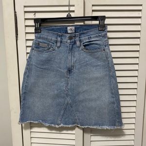 Calvin Klein jean skirt